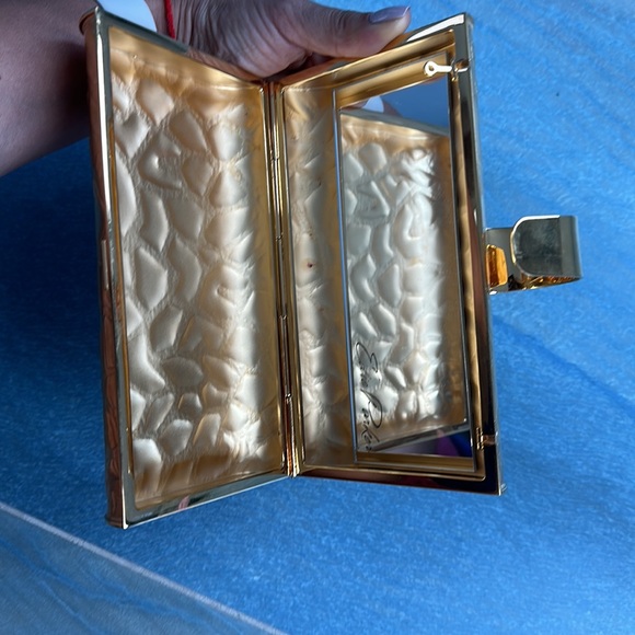 Edie Parker Gold Clutch